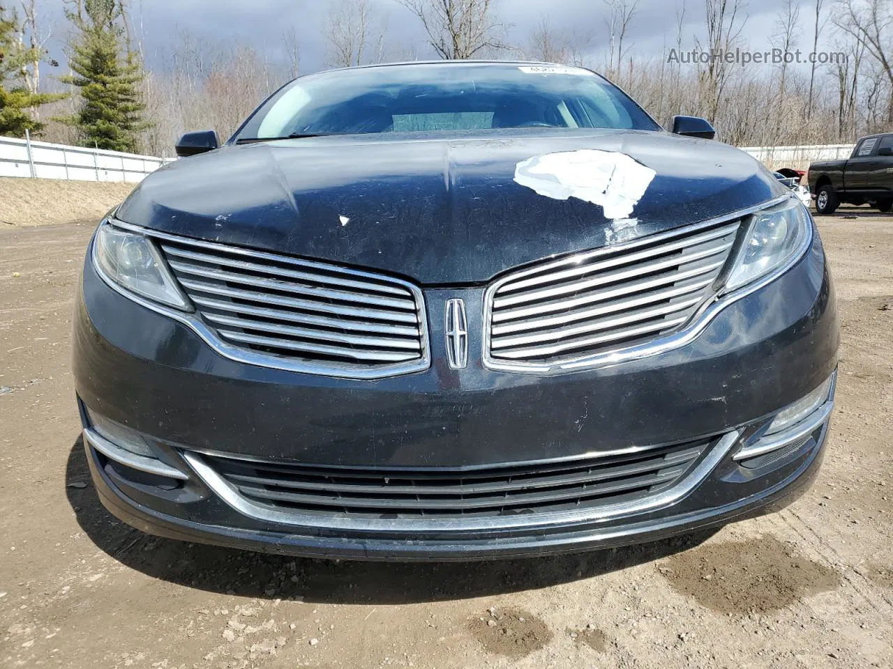 2014 Lincoln Mkz  Черный vin: 3LN6L2JK2ER826753