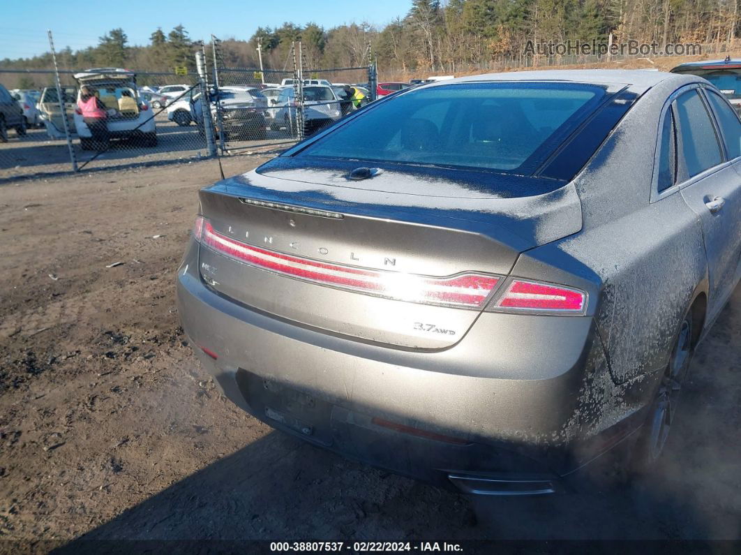 2014 Lincoln Mkz   Gray vin: 3LN6L2JK3ER819021