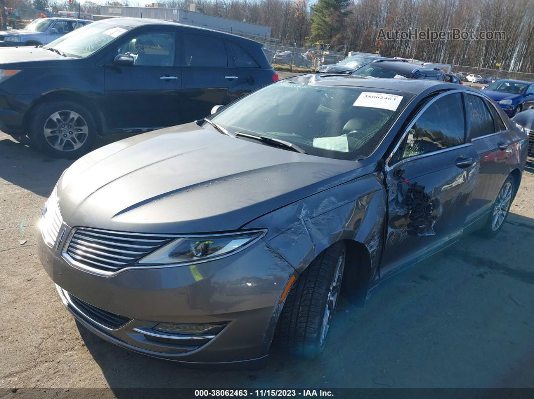 2014 Lincoln Mkz Gray vin: 3LN6L2JK3ER819147