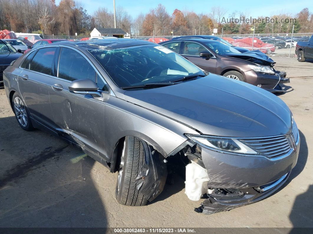 2014 Lincoln Mkz Gray vin: 3LN6L2JK3ER819147