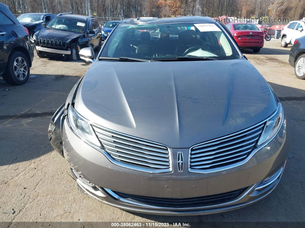 2014 Lincoln Mkz Gray vin: 3LN6L2JK3ER819147