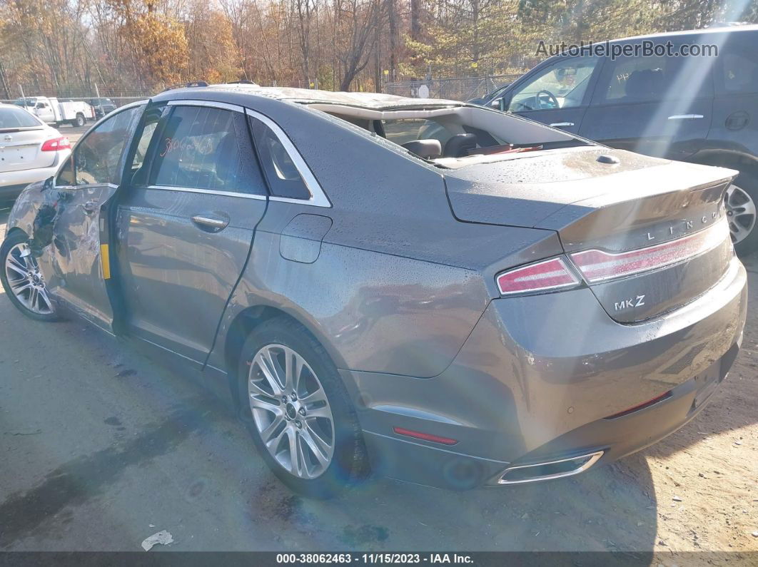 2014 Lincoln Mkz Gray vin: 3LN6L2JK3ER819147