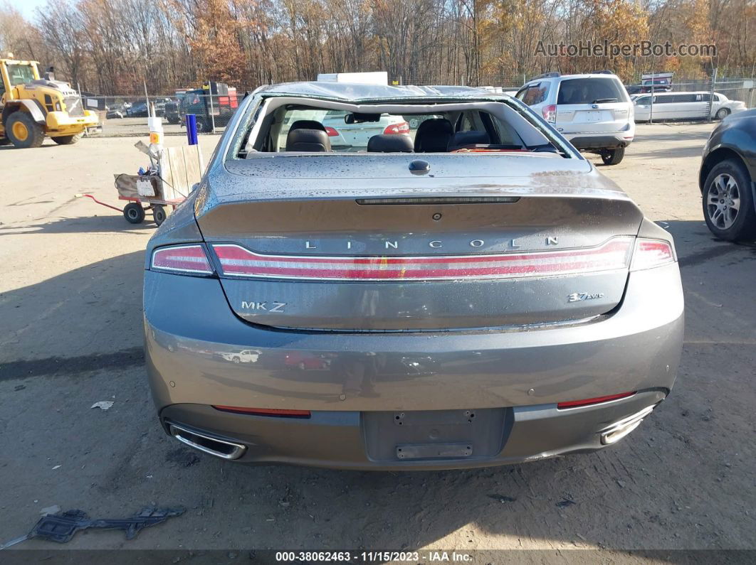 2014 Lincoln Mkz Gray vin: 3LN6L2JK3ER819147