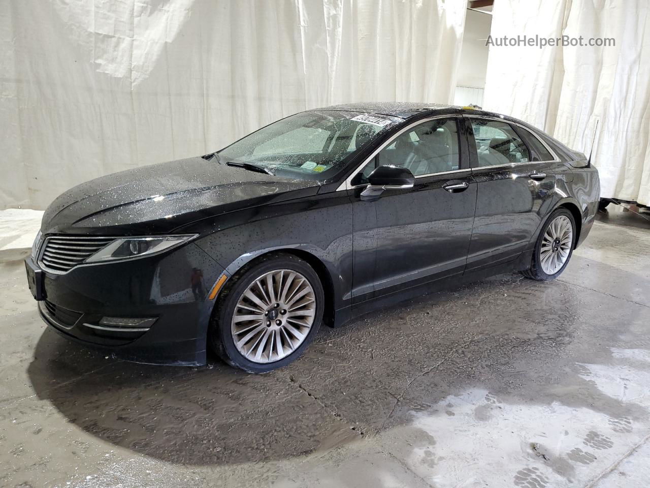 2014 Lincoln Mkz  Black vin: 3LN6L2JK4ER809341