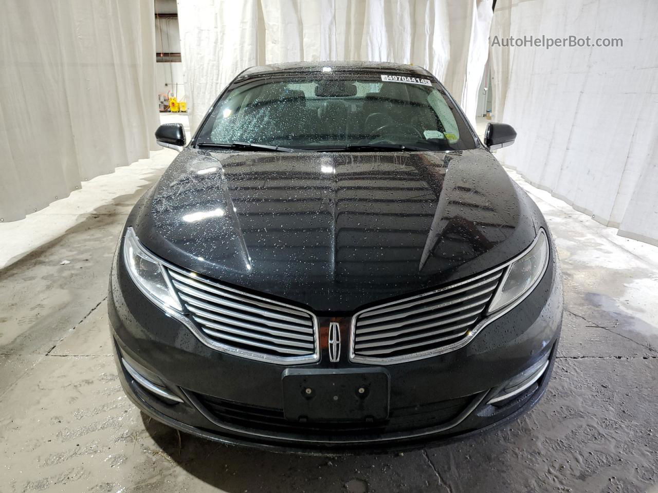 2014 Lincoln Mkz  Black vin: 3LN6L2JK4ER809341