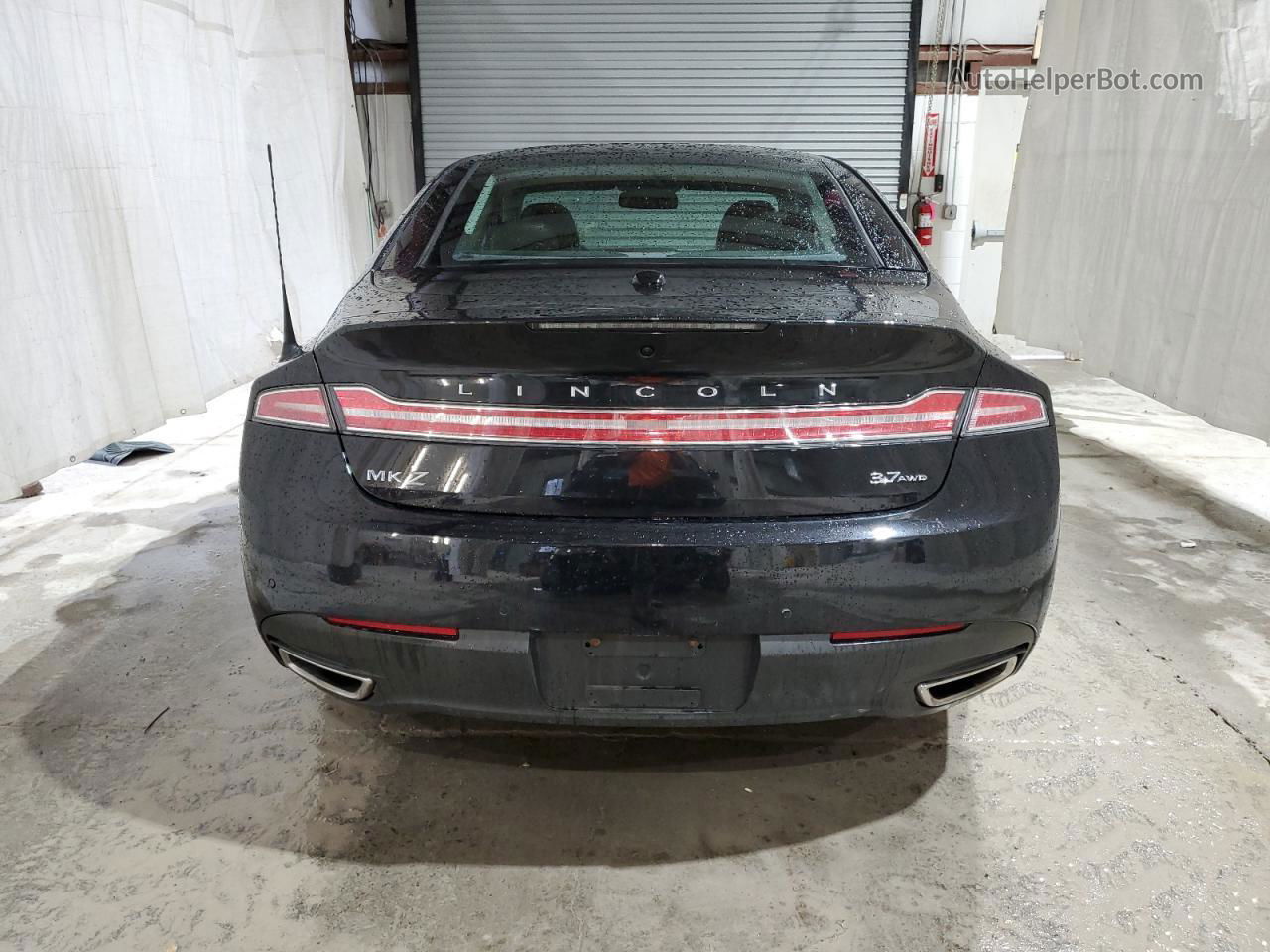 2014 Lincoln Mkz  Black vin: 3LN6L2JK4ER809341