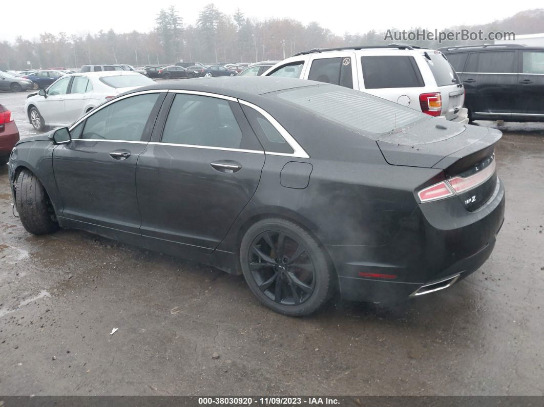 2014 Lincoln Mkz Black vin: 3LN6L2JK5ER815052