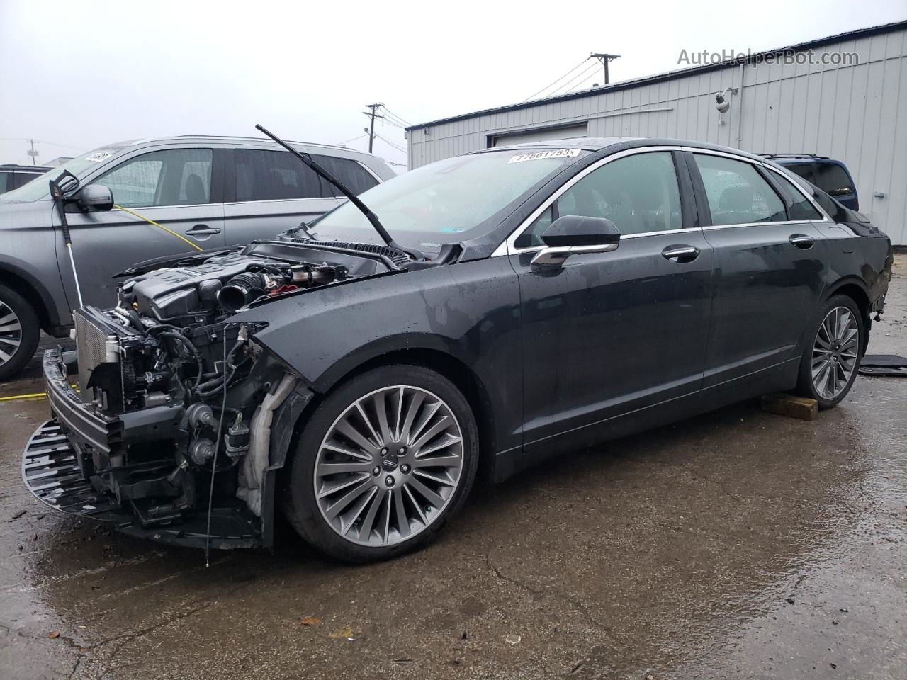 2014 Lincoln Mkz  Black vin: 3LN6L2JK7ER834508