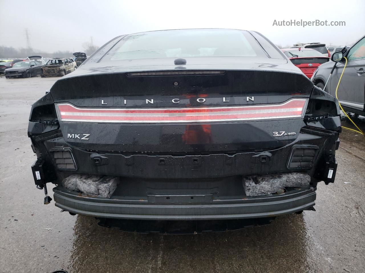 2014 Lincoln Mkz  Black vin: 3LN6L2JK7ER834508