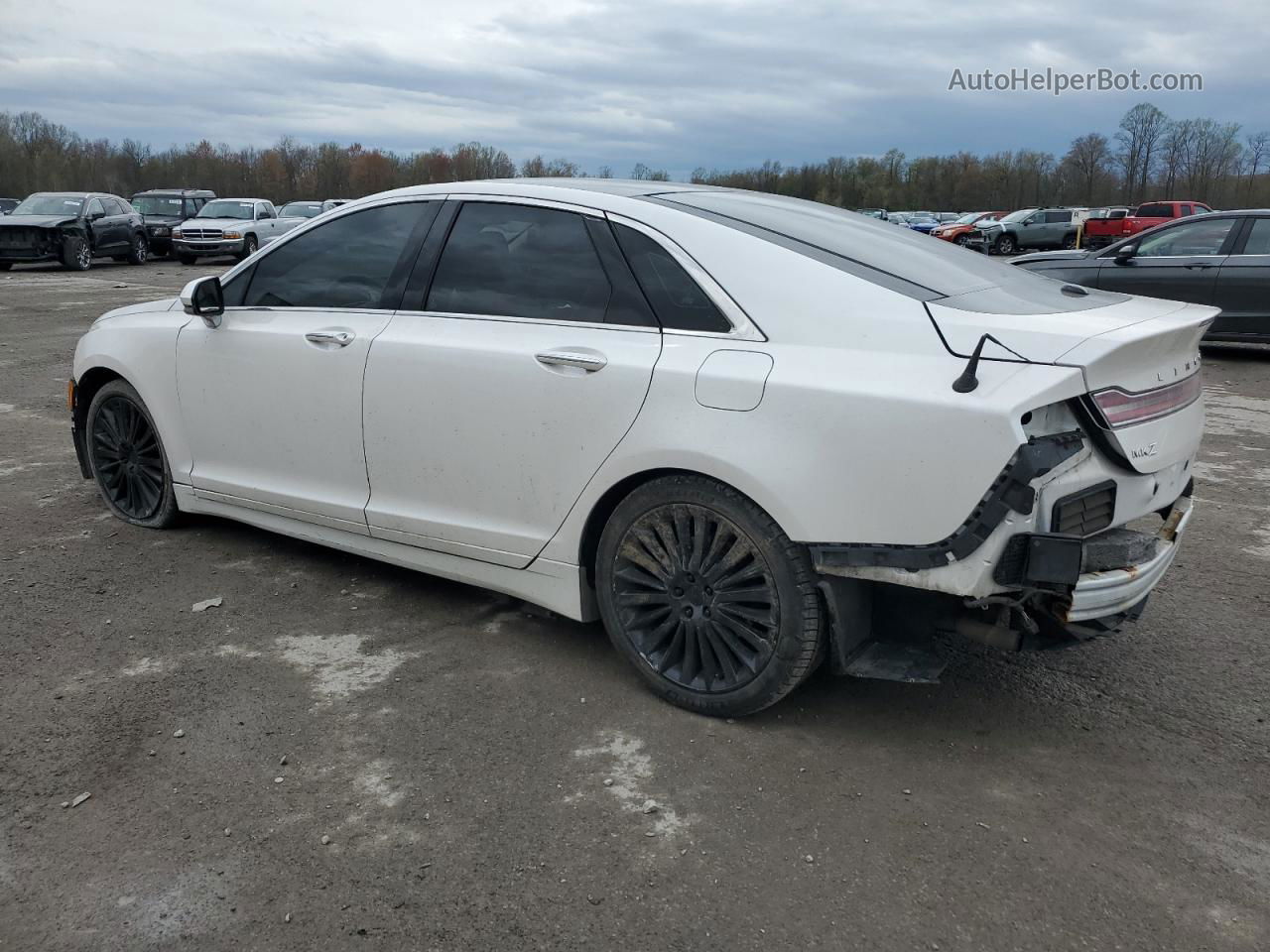 2014 Lincoln Mkz  Белый vin: 3LN6L2JK9ER804555