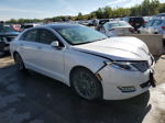 2014 Lincoln Mkz Hybrid White vin: 3LN6L2LU0ER815586