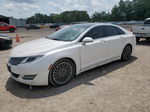 2014 Lincoln Mkz Hybrid White vin: 3LN6L2LU0ER823087