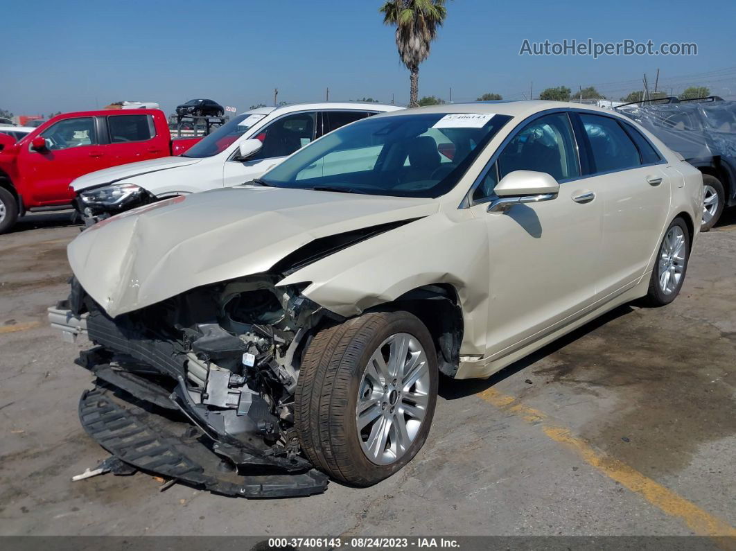 2014 Lincoln Mkz Hybrid Champagne vin: 3LN6L2LU2ER830381