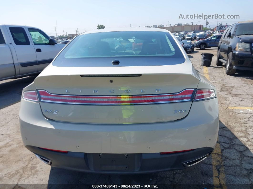 2014 Lincoln Mkz Hybrid Champagne vin: 3LN6L2LU2ER830381