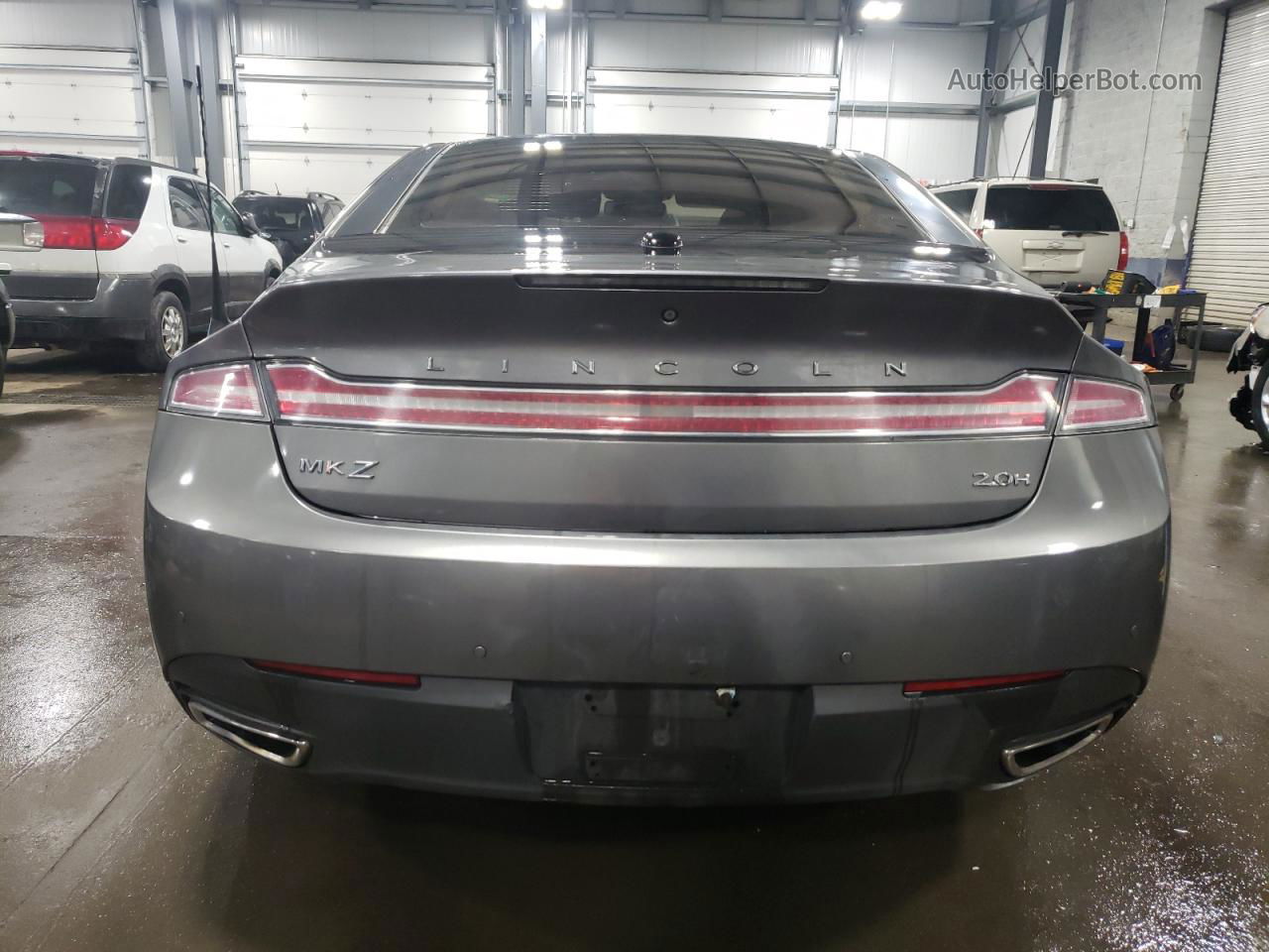 2014 Lincoln Mkz Hybrid Серый vin: 3LN6L2LU3ER803254