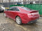 2014 Lincoln Mkz Hybrid Красный vin: 3LN6L2LU3ER811791