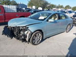 2014 Lincoln Mkz Hybrid Silver vin: 3LN6L2LU5ER809461