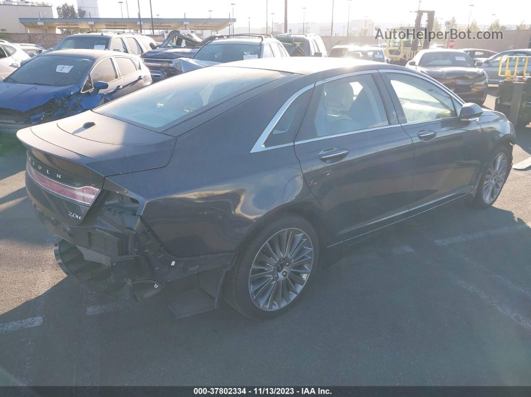 2014 Lincoln Mkz Hybrid Blue vin: 3LN6L2LU6ER801823