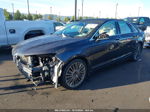 2014 Lincoln Mkz Hybrid Синий vin: 3LN6L2LU6ER801823