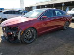 2014 Lincoln Mkz Hybrid Maroon vin: 3LN6L2LU6ER816502