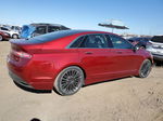 2014 Lincoln Mkz Hybrid Maroon vin: 3LN6L2LU6ER816502