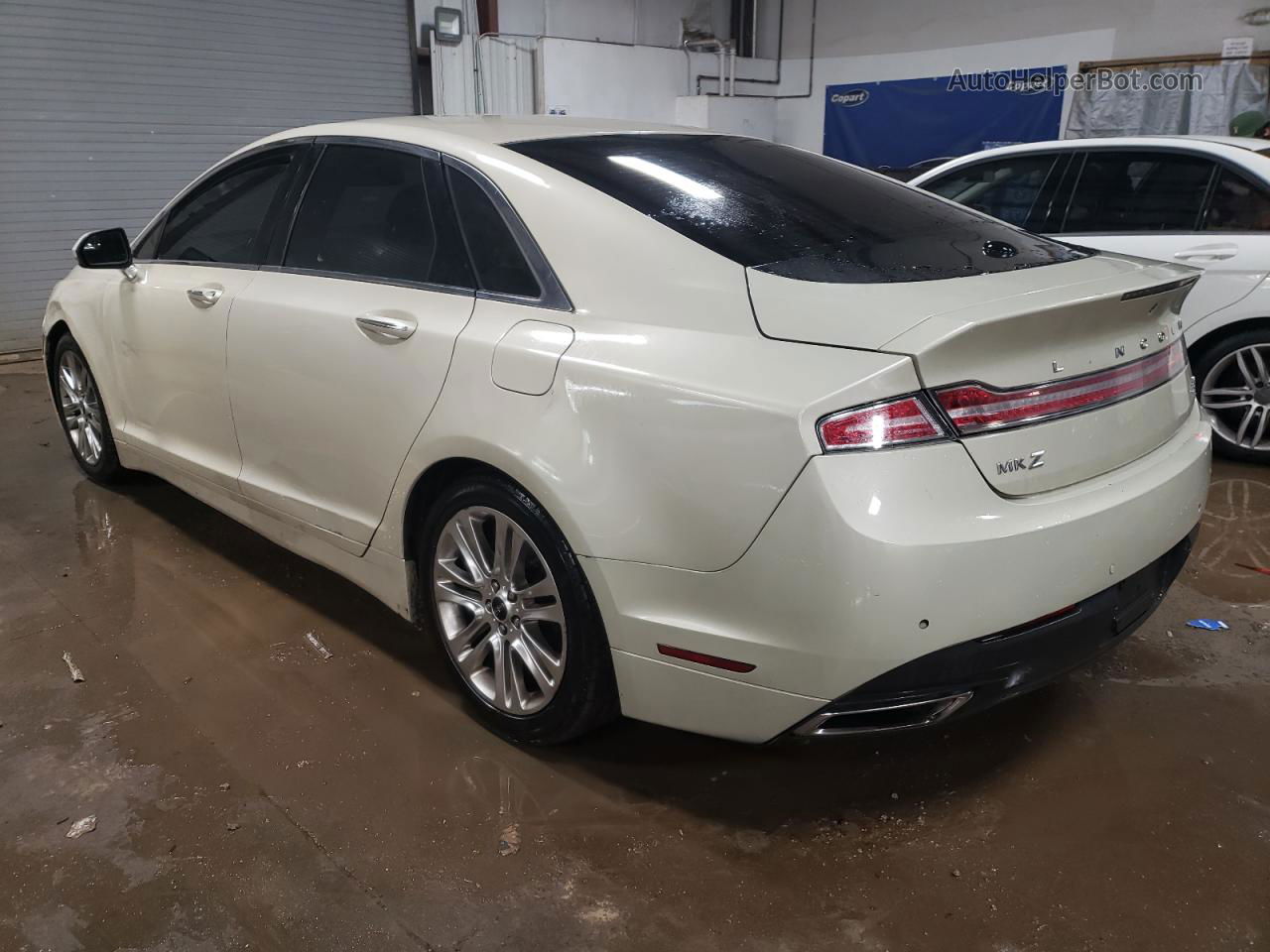 2014 Lincoln Mkz Hybrid Кремовый vin: 3LN6L2LU6ER819884