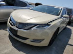 2014 Lincoln Mkz Hybrid Cream vin: 3LN6L2LU6ER829573