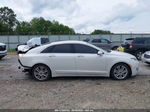 2014 Lincoln Mkz Hybrid White vin: 3LN6L2LU7ER805539