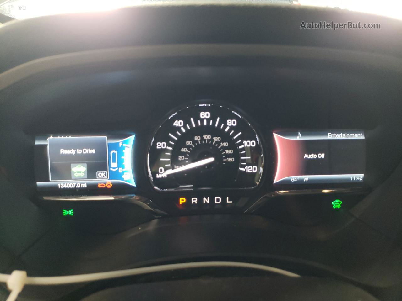 2014 Lincoln Mkz Hybrid Угольный vin: 3LN6L2LU7ER816217