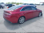 2014 Lincoln Mkz Hybrid Темно-бордовый vin: 3LN6L2LU8ER802181