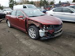 2014 Lincoln Mkz Hybrid Burgundy vin: 3LN6L2LU8ER831602