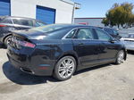 2014 Lincoln Mkz Hybrid Black vin: 3LN6L2LU9ER813612