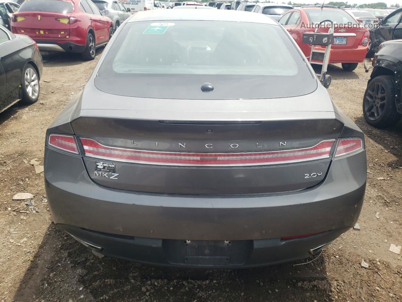 2014 Lincoln Mkz Hybrid Gray vin: 3LN6L2LU9ER835562