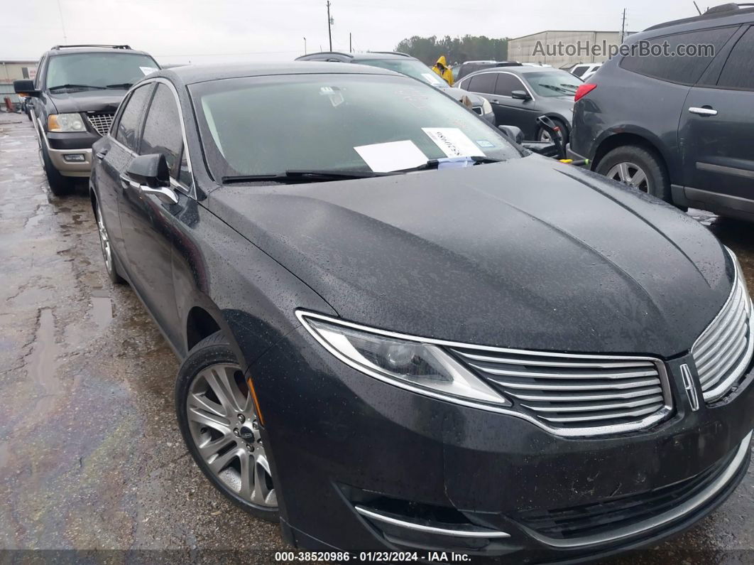 2014 Lincoln Mkz Hybrid   Черный vin: 3LN6L2LUXER828734