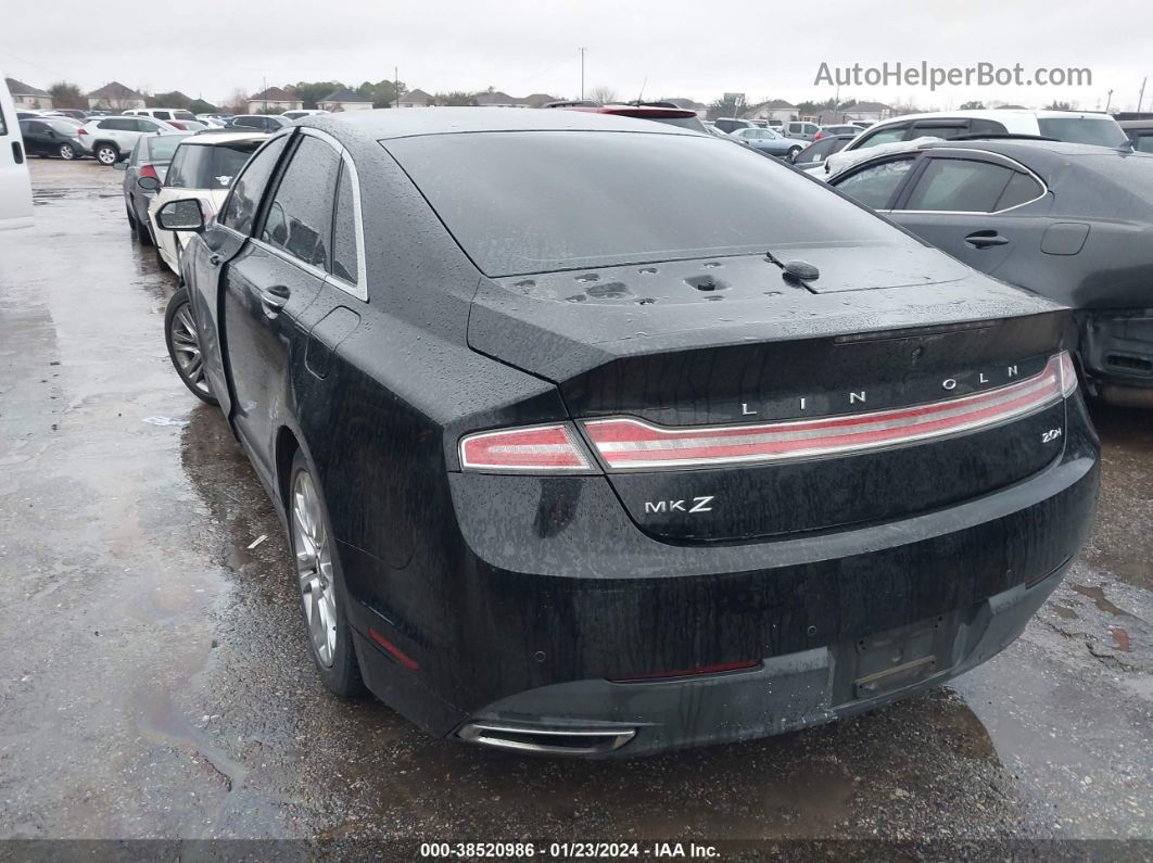 2014 Lincoln Mkz Hybrid   Черный vin: 3LN6L2LUXER828734