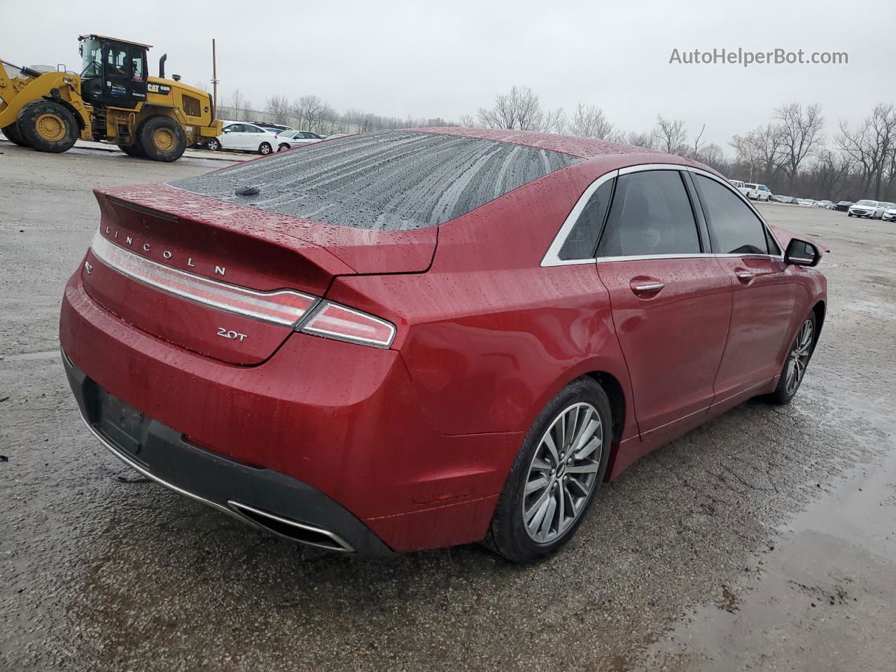 2017 Lincoln Mkz Premiere Бордовый vin: 3LN6L5A90HR613772