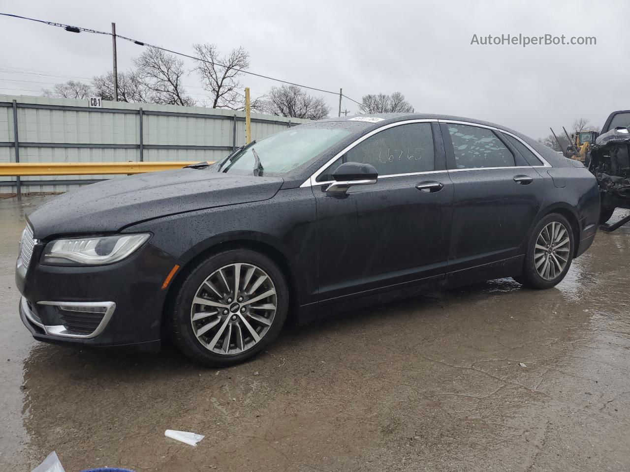 2017 Lincoln Mkz Premiere Black vin: 3LN6L5A91HR609391