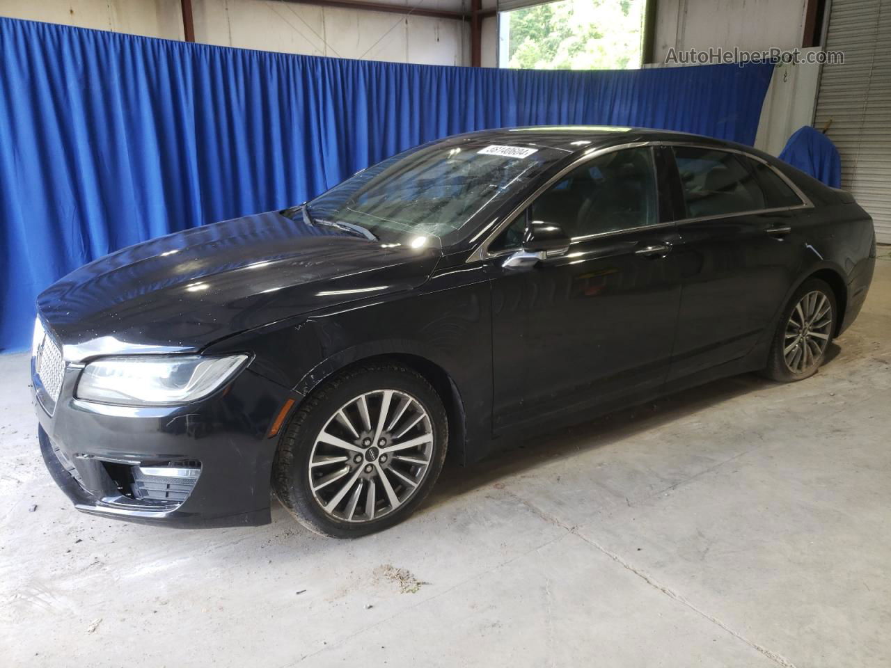 2017 Lincoln Mkz Premiere Black vin: 3LN6L5A91HR614185