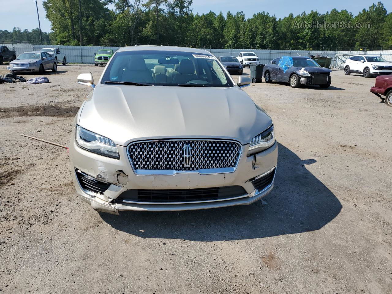 2017 Lincoln Mkz Premiere Gold vin: 3LN6L5A92HR633814