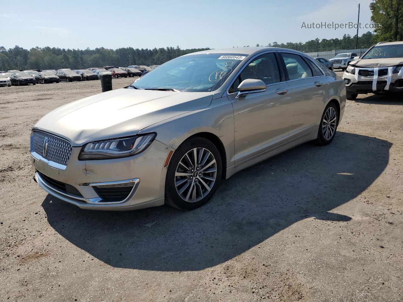 2017 Lincoln Mkz Premiere Gold vin: 3LN6L5A92HR633814