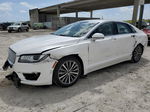 2017 Lincoln Mkz Premiere White vin: 3LN6L5A92HR654887