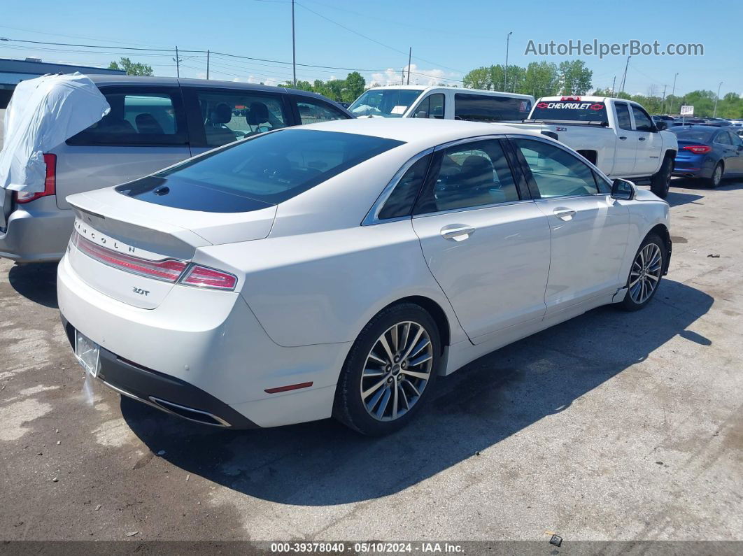 2017 Lincoln Mkz Premiere White vin: 3LN6L5A93HR619016