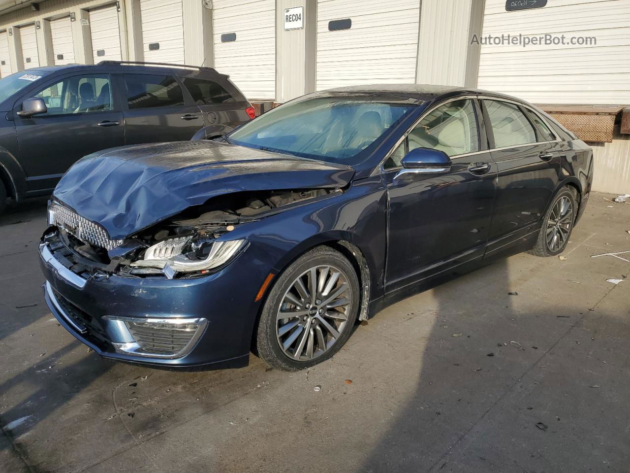 2017 Lincoln Mkz Premiere Blue vin: 3LN6L5A94HR627206