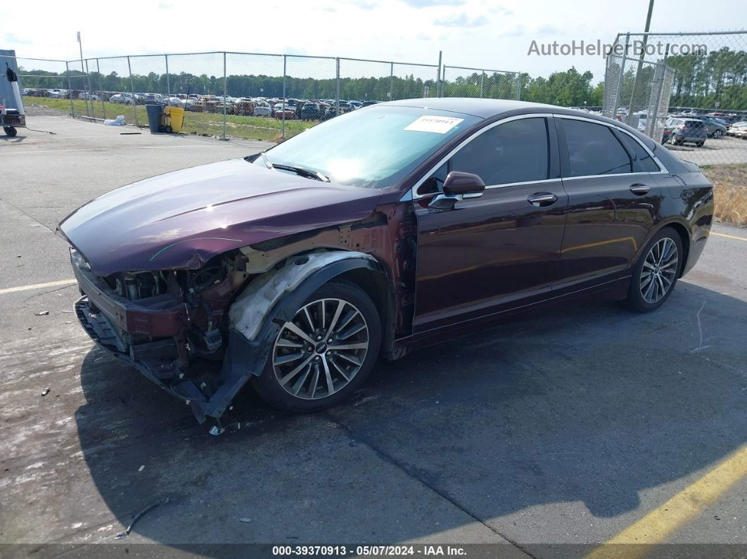 2017 Lincoln Mkz Premiere Коричневый vin: 3LN6L5A94HR634267