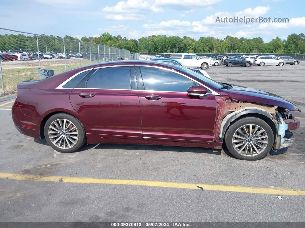 2017 Lincoln Mkz Premiere Brown vin: 3LN6L5A94HR634267