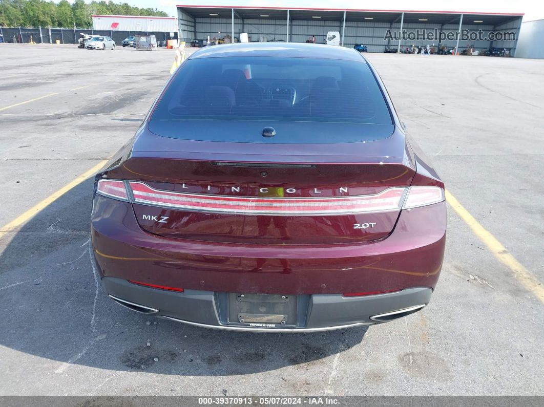 2017 Lincoln Mkz Premiere Brown vin: 3LN6L5A94HR634267