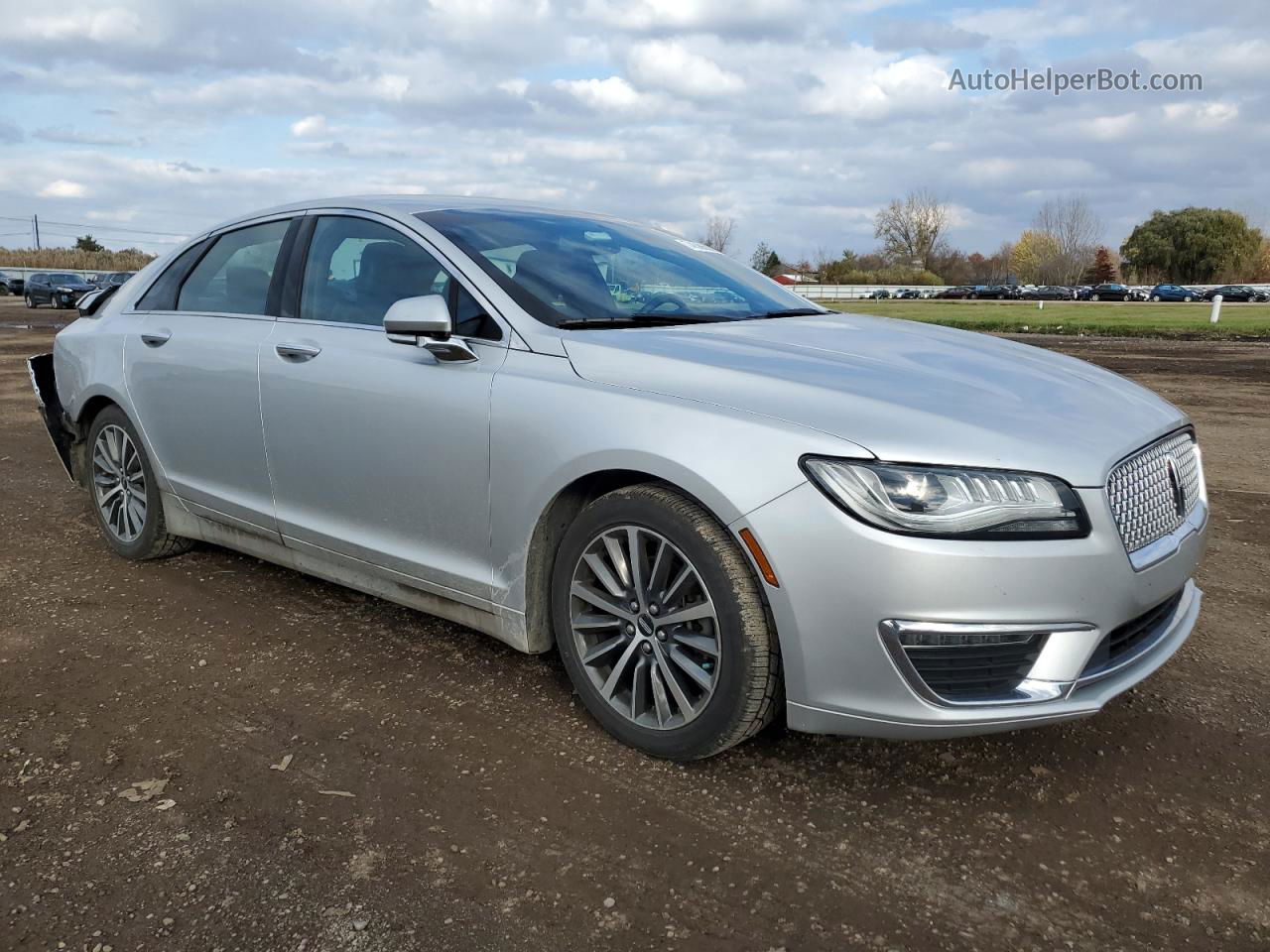 2017 Lincoln Mkz Premiere Silver vin: 3LN6L5A94HR643874