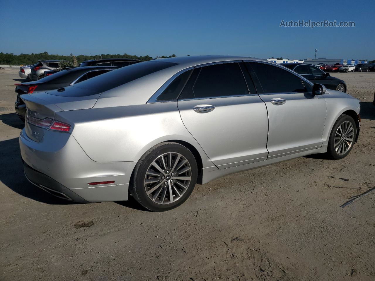 2017 Lincoln Mkz Premiere Silver vin: 3LN6L5A94HR650579