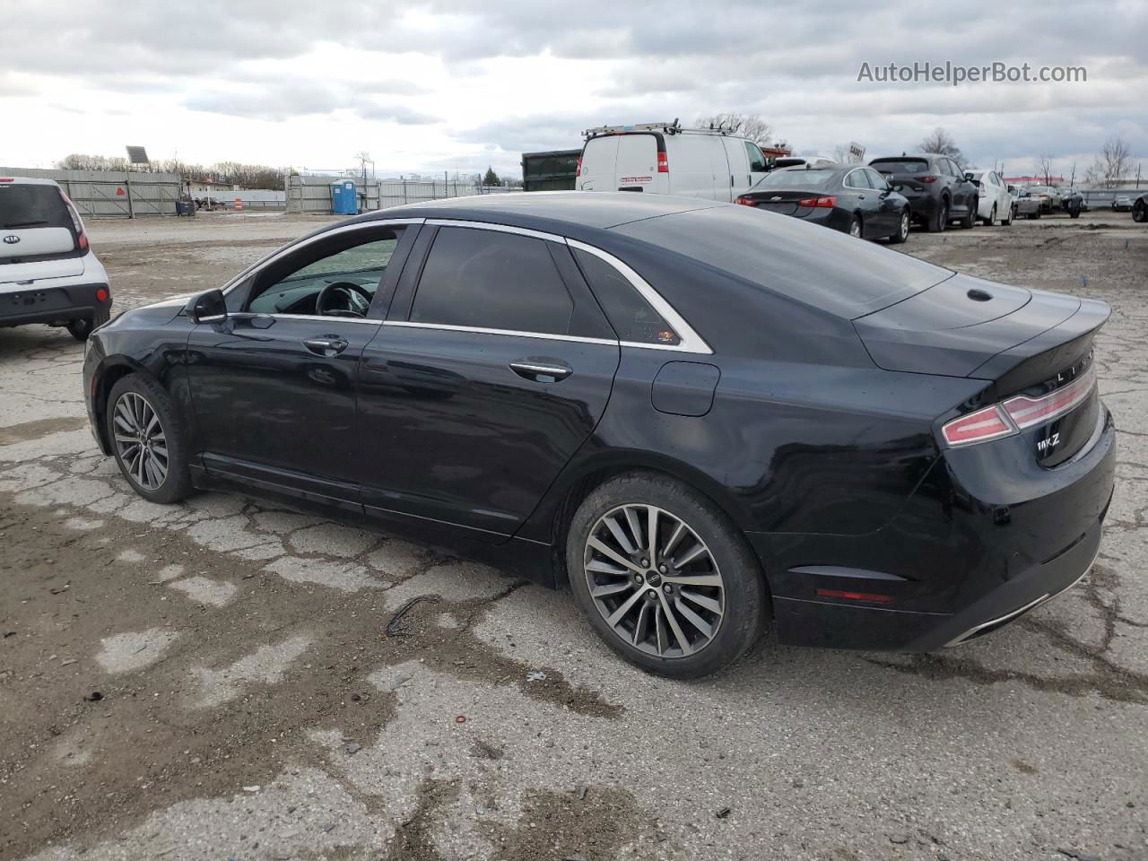 2017 Lincoln Mkz Premiere Черный vin: 3LN6L5A94HR655118