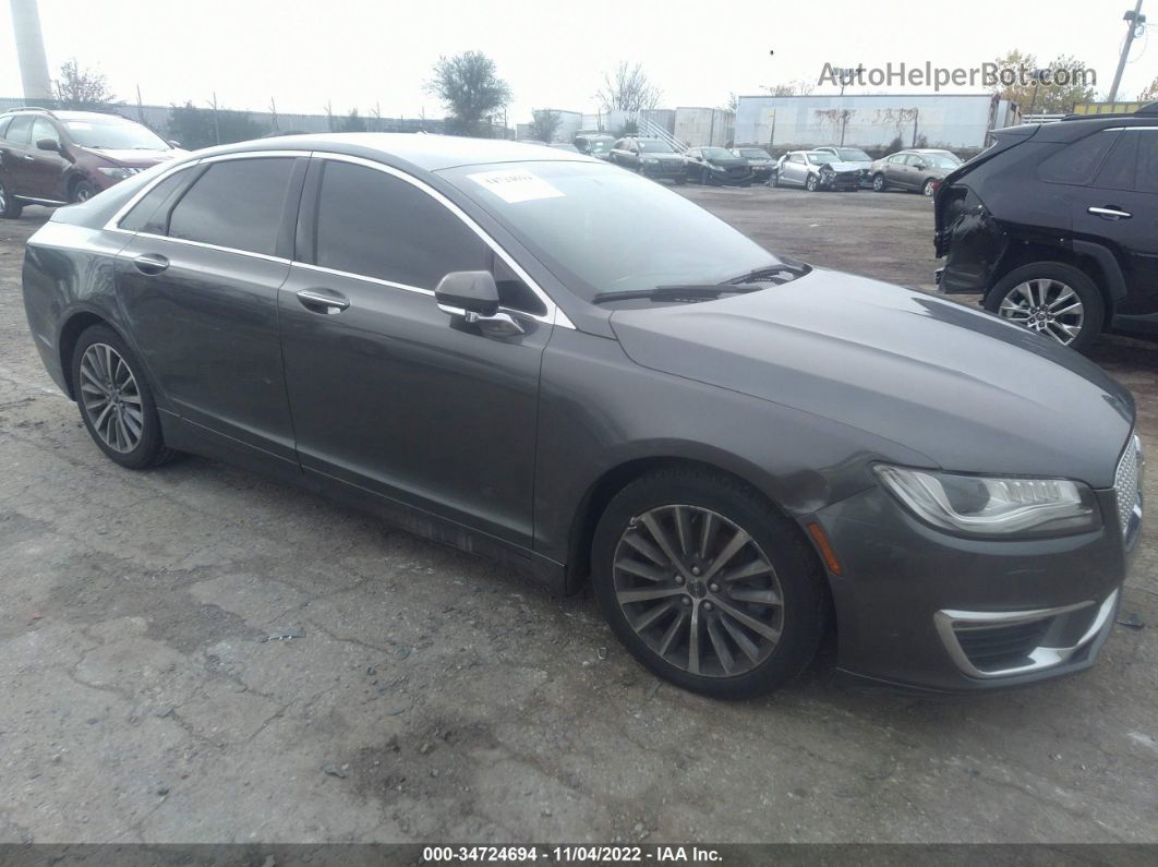 2017 Lincoln Mkz Premiere Gray vin: 3LN6L5A95HR660232